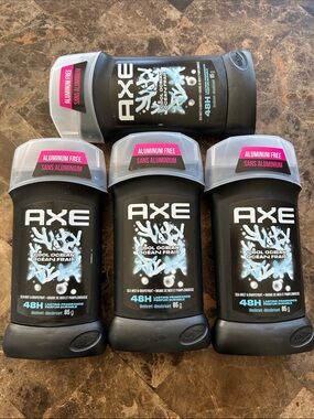 NWT 🆕 Axe Cool Ocean Antiperspirant Deodorant Stick Bundle - Black (4 x 76 g)